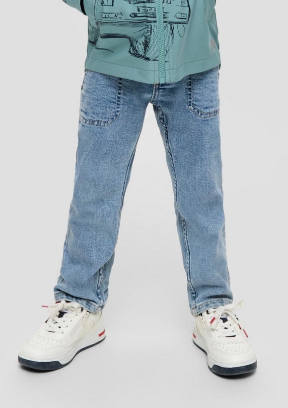 s.Oliver Jeans Pelle / Regular Fit / Mid Rise / Straight Leg - blau