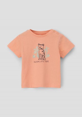 s.Oliver T-Shirt mit Frontprint - mango