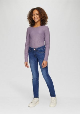 s.Oliver Jeans Suri / Regular Fit / Mid Rise / Slim Leg / Soft & warm inside - blau