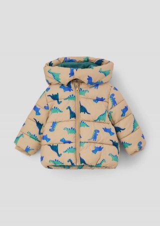 s.Oliver Steppjacke mit Fleece-Futter - beige
