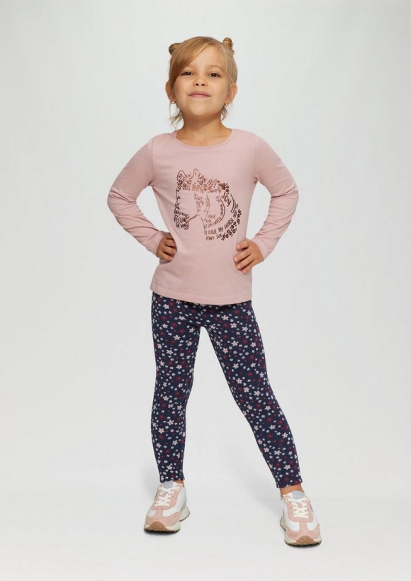 s.Oliver Leggings aus Thermofleece - navy