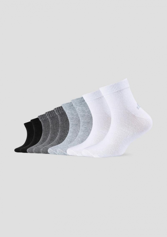 s.Oliver 9er-Pack Socken - hellgrau