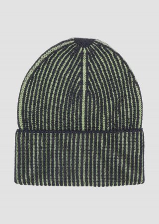 s.Oliver Mütze mit Rippstruktur - navy