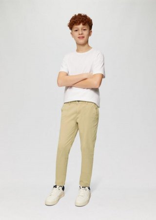 s.Oliver Chino Seattle / Regular Fit / Mid Rise / Slim Leg - beige
