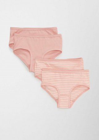 s.Oliver Slips im 4er-Pack - pfirsich
