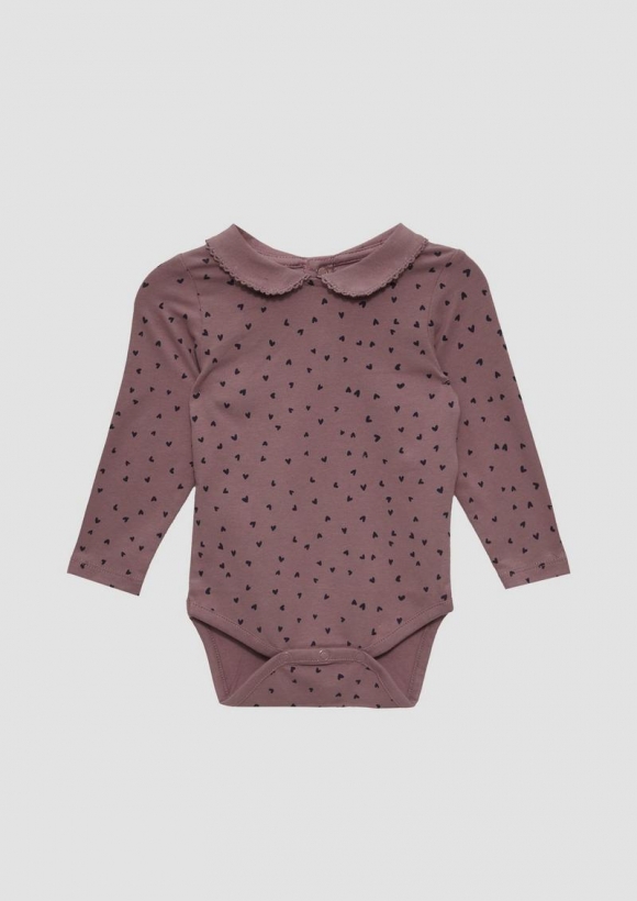 s.Oliver Body mit Bubikragen - lavendel