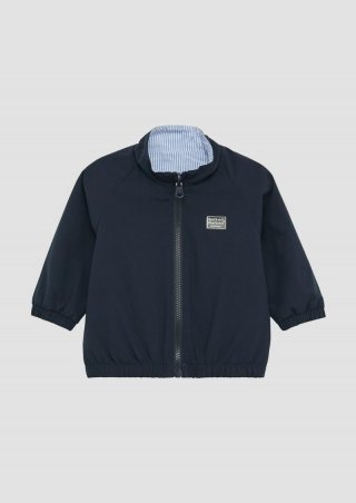 s.Oliver Leichte Wendejacke mit Printdetail - navy