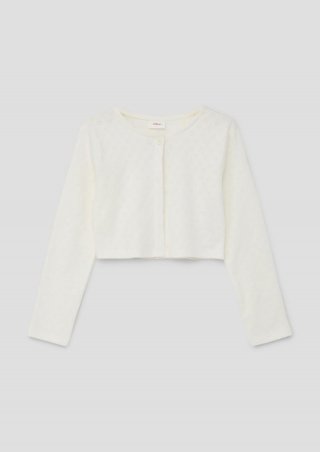 s.Oliver Bolero aus Ajour - creme