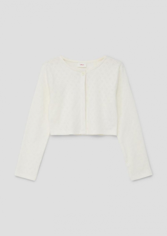s.Oliver Bolero aus Ajour - creme