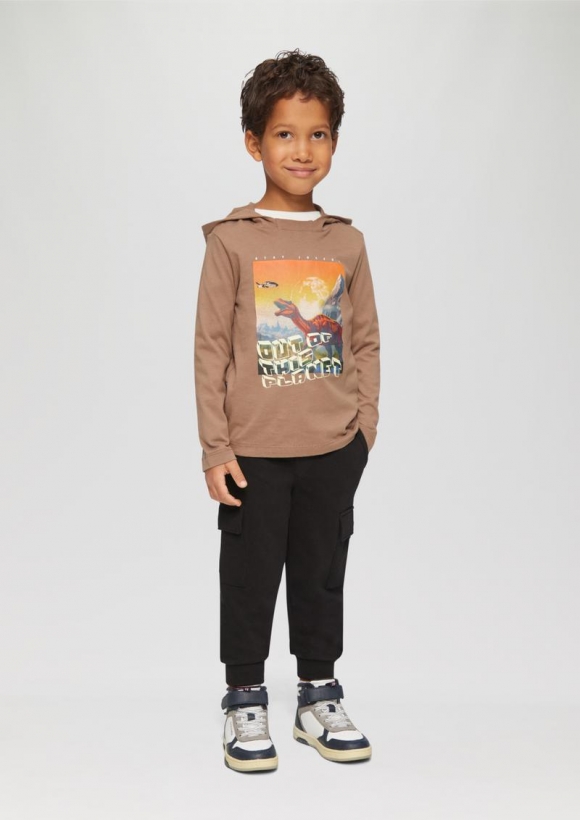 s.Oliver Jogpants mit Cargo-Taschen - schwarz