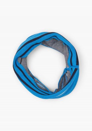 s.Oliver Schlauchschal im sportiven Look - royalblau
