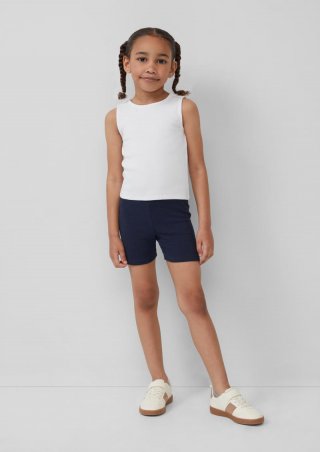 s.Oliver Radlerhose aus Rippware - navy