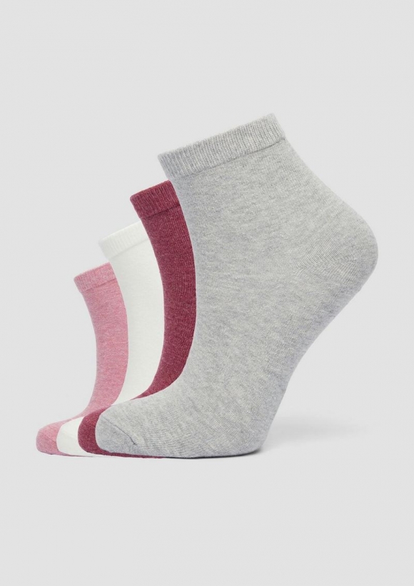 s.Oliver Multipack Socken aus Baumwollmix - rosa