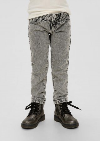 s.Oliver Jeans Kathy / Regular Fit / Mid Rise / Slim Leg - grau meliert