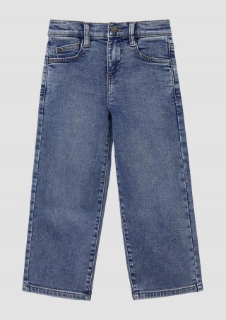 s.Oliver Jeans Baggy / Relaxed Fit / Mid Rise / Wide Leg - blau