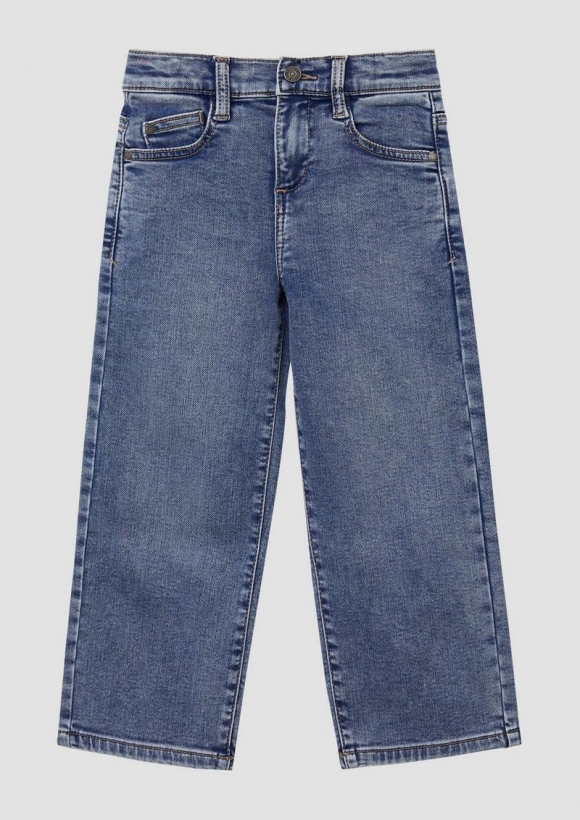 s.Oliver Jeans Baggy / Relaxed Fit / Mid Rise / Wide Leg - blau