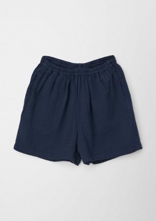 s.Oliver Shorts aus Baumwolle - navy
