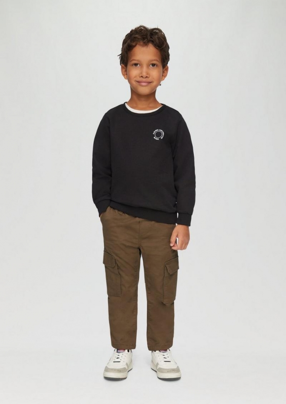 s.Oliver Jogpants Pelle / Regular Fit / Mid Rise / Straight Leg / Soft & warm inside - mokka