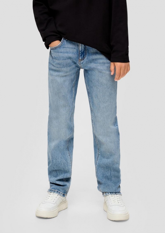 s.Oliver Jeans Pete / Regular Fit / Mid Rise / Straight Leg - blau