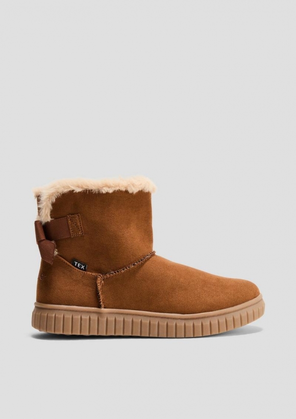 s.Oliver Stiefel - cognac