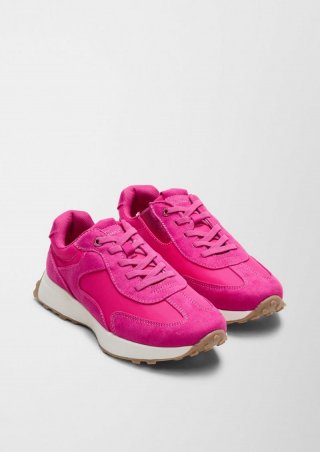s.Oliver Sneaker im sportlichen Look - pink