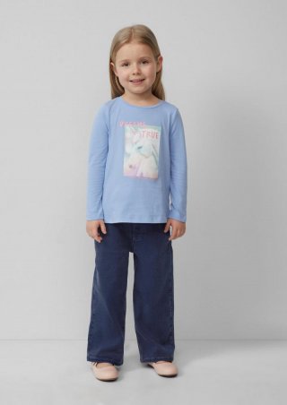 s.Oliver Jeans / Regular Fit / Mid Rise / Wide Leg - blau