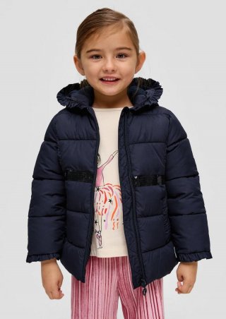 s.Oliver Steppjacke mit Pailletten - navy