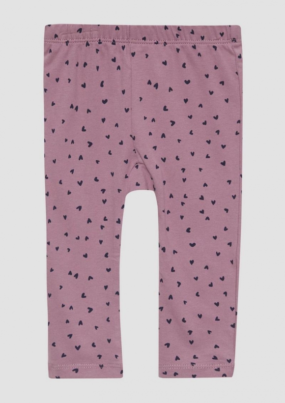 s.Oliver Leggins mit All-over-Print - lavendel