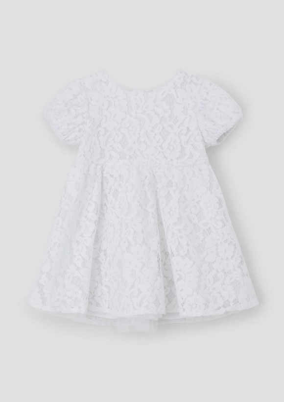 s.Oliver Kleid mit Spitze - weiß