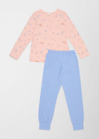 s.Oliver Langes Pyjama-Set - rosa