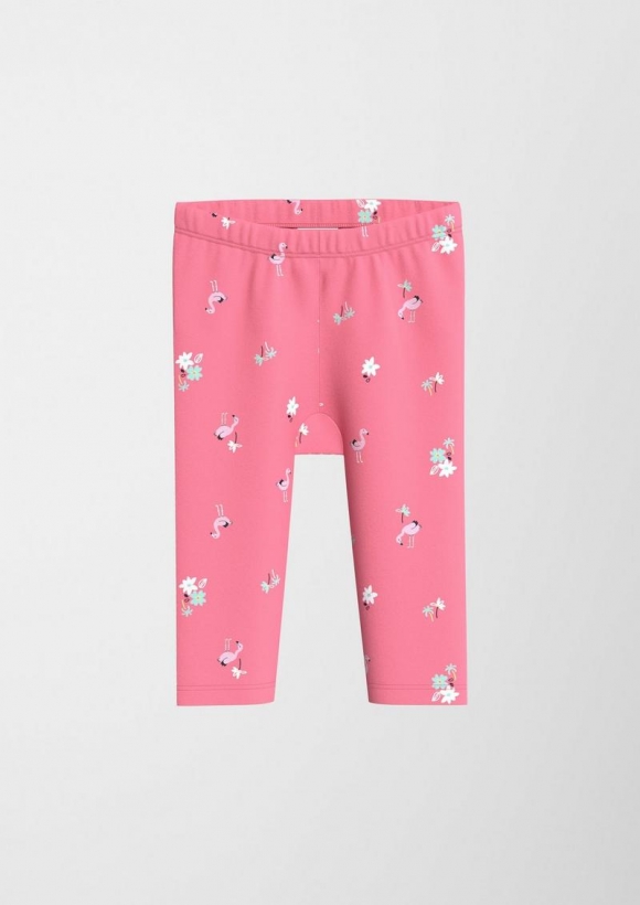 s.Oliver Leggins aus Baumwollstretch - rosa