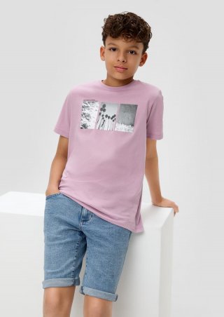 s.Oliver Bermuda-Jeans Pete / Regular Fit / Mid Rise / Straight Leg - blau