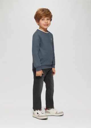 s.Oliver Jogpants Jeans Pelle / Regular Fit / Mid Rise / Straight Leg / Soft & warm inside - schiefergrau