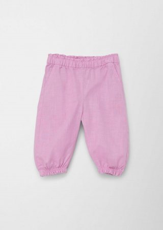 s.Oliver Hose aus leichtem Baumwollgewebe - rosa