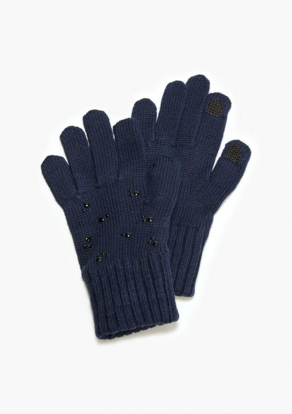 s.Oliver Handschuhe aus Modalmix - navy