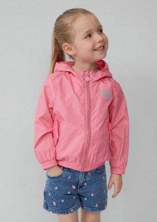 s.Oliver Leichte Jacke mit Print-Detail - pink
