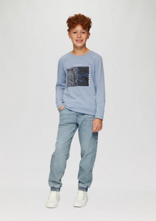 s.Oliver Jogging-Jeans Pete / Regular Fit / Mid Rise / Straight Leg - blau
