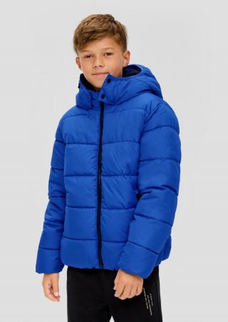 s.Oliver Steppjacke mit Fleece-Futter - royalblau