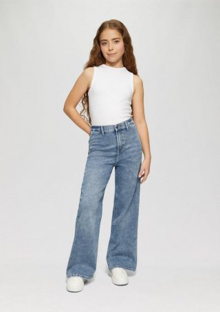 s.Oliver Jeans / Regular Fit / High Rise / Wide Leg - blau