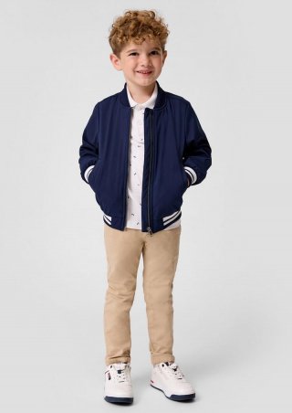 s.Oliver Chino Brad / Slim Fit / Mid Rise / Slim Leg - beige