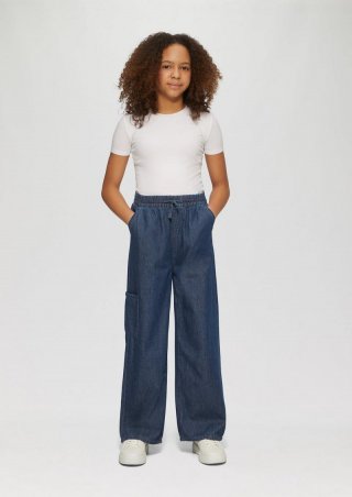 s.Oliver Jeans / Regular Fit / High Rise / Wide Leg - blau