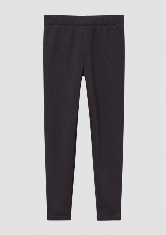 s.Oliver Kuschelige Ankle-Leggings aus Thermofleece - dunkelgrau