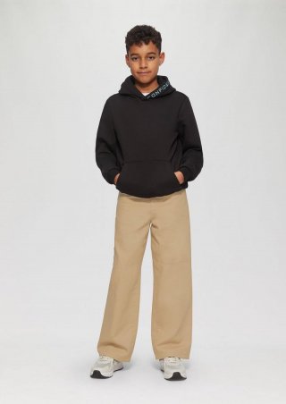 s.Oliver Hose Baggy / Relaxed Fit / Mid Rise / Wide Leg - beige