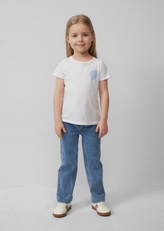s.Oliver Jeans / Regular Fit / Mid Rise / Straight Leg / Weitenregulierung innen - blau