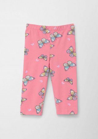 s.Oliver Leggings aus Baumwollstretch - rosa