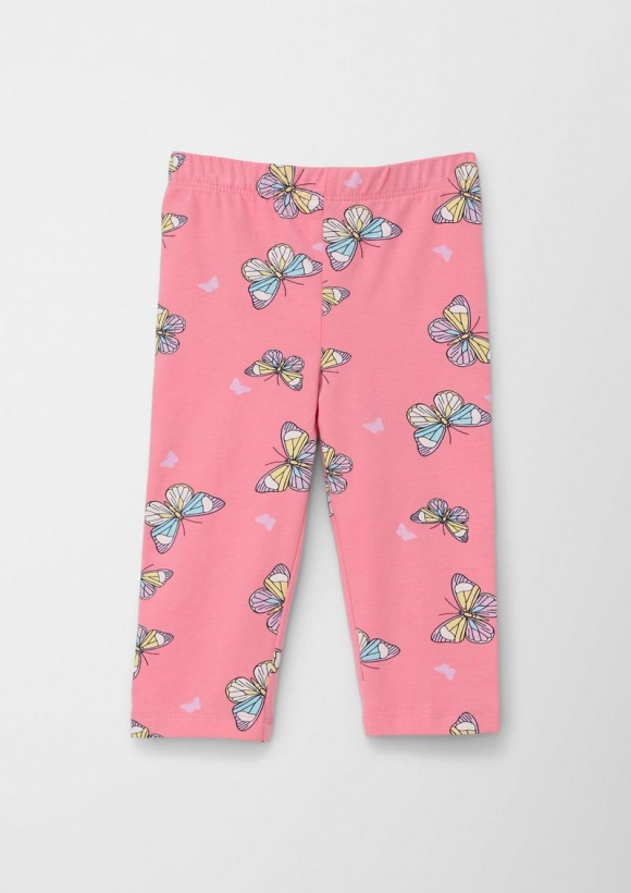s.Oliver Leggings aus Baumwollstretch - rosa