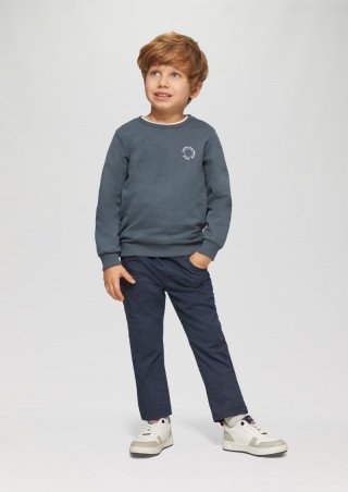 s.Oliver Jogpants Pelle / Regular Fit / Mid Rise / Straight Leg / Soft & warm inside - navy