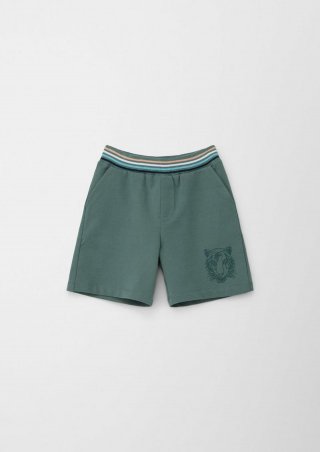 s.Oliver Loose: Hose aus Baumwollmix - petrol