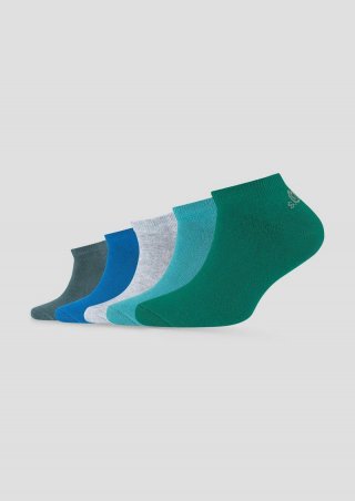 s.Oliver Sneakersocken im 5er-Pack - smaragd