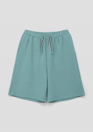 s.Oliver Wide Leg Hose mit Tunnelzug - petrol